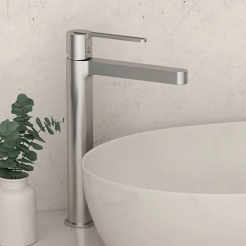 Смеситель для раковины Vincea Rondo VBF-1R2CH однорычажный, хром Смеситель для раковины Vincea Rondo VBF-1R2CH однорычажный, хром