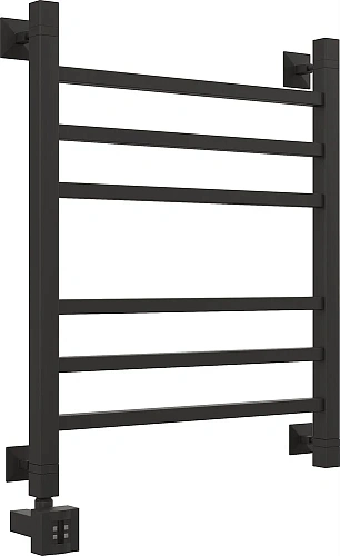 Полотенцесушитель электрический EWRIKA Деметра LP 60х50, матовый черный L 536165 Полотенцесушитель электрический EWRIKA Деметра LP 60х50, матовый черный L 536165