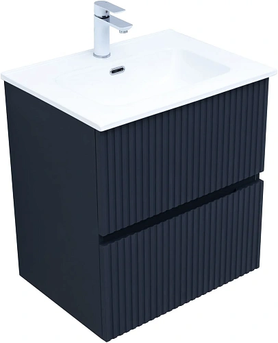 Тумба под раковину Aquanet Джейн 60 маренго 00313300 напольная/подвесная Тумба под раковину Aquanet Джейн 60 маренго 00313300 напольная/подвесная