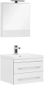 Комплект мебели Aquanet Верона 58 белый (подвесной 2 ящика) 00287651 Комплект мебели Aquanet Верона 58 белый (подвесной 2 ящика) 00287651