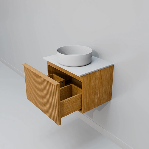 Тумба с раковиной ArtDecco Andy 60 AAN06W11S300 белый дуб Тумба с раковиной ArtDecco Andy 60 AAN06W11S300 белый дуб