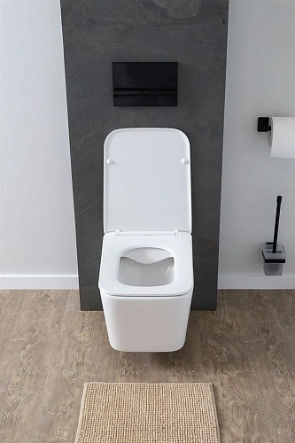 Унитаз подвесной Aquanet Rimless Tavr 2.0 W LX-1907 с сиденьем Унитаз подвесной Aquanet Rimless Tavr 2.0 W LX-1907 с сиденьем