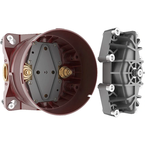 Душевая система AQUAme AQM8405CR с термостатом, хром Душевая система AQUAme AQM8405CR с термостатом, хром