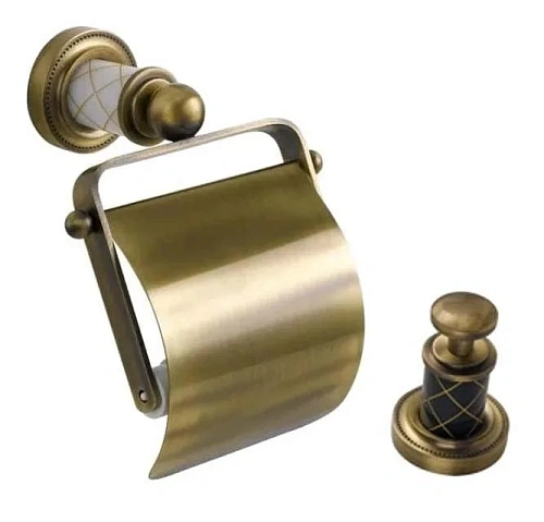 Держатель туалетной бумаги Boheme MURANO 10901-B-BR BRONZE (черное) Держатель туалетной бумаги Boheme MURANO 10901-B-BR BRONZE (черное)