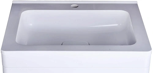 Тумба под раковину Style Line Каре 60 (2 ящ.) Люкс белая, PLUS СС-00002265 Тумба под раковину Style Line Каре 60 (2 ящ.) Люкс белая, PLUS СС-00002265