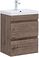 Тумба под раковину Aquanet Нота New 50 дуб веллингтон табак 00334190 подвесная Тумба под раковину Aquanet Нота New 50 дуб веллингтон табак 00334190 подвесная