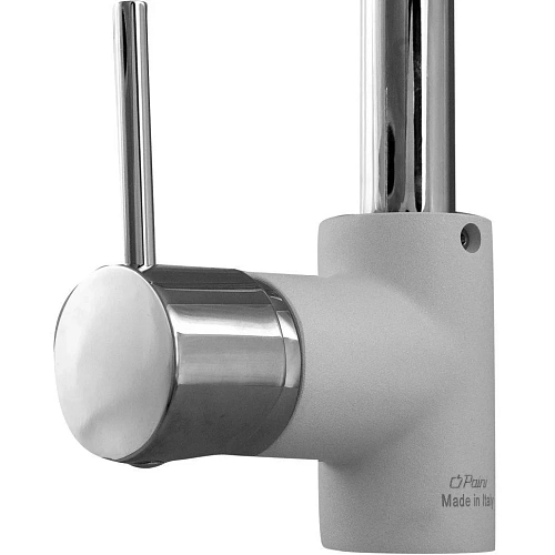 Смеситель для кухни Paini Cox 78CR5722LLMKM белый хром Смеситель для кухни Paini Cox 78CR5722LLMKM белый хром