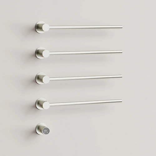 Полотенцесушитель электрический SANCOS Linea SC14001BN встраиваемый брашированный никель Полотенцесушитель электрический SANCOS Linea SC14001BN встраиваемый брашированный никель