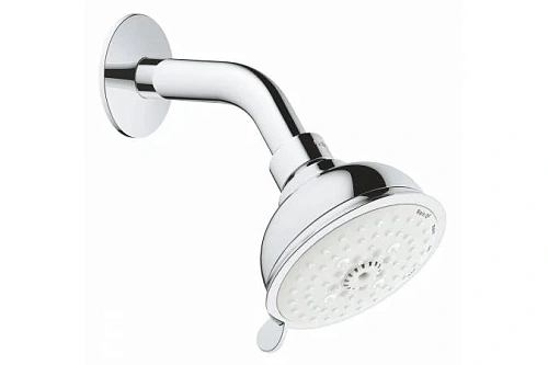 Верхний душ GROHE New Tempesta Rustic 100 IV с душевым кронштейном, хром (26089001) Верхний душ GROHE New Tempesta Rustic 100 IV с душевым кронштейном, хром (26089001)