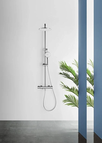 Душевая система ARROW AG3318CP с термостатом хром Душевая система ARROW AG3318CP с термостатом хром