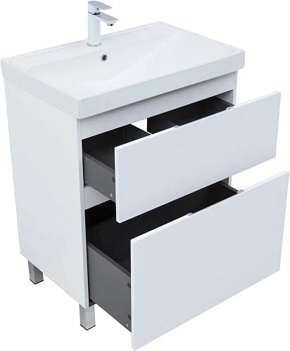 Тумба под раковину Aquanet Алвита New 70 00344133 напольная, белый матовый Тумба под раковину Aquanet Алвита New 70 00344133 напольная, белый матовый