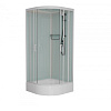 Душевая кабина Frank F409/1 White белый профиль 90x90 123009 Душевая кабина Frank F409/1 White белый профиль 90x90 123009