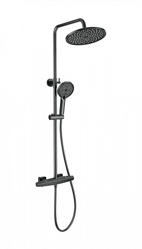 Душевая система Wonzon & Woghand с термостатом, темный графит (WW-B3045-A-BGG) Душевая система Wonzon & Woghand с термостатом, темный графит (WW-B3045-A-BGG)