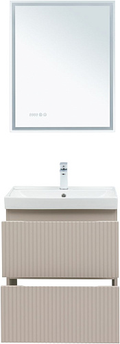 Тумба под раковину Aquanet Джейн Flat 60 00343975 бежевый Тумба под раковину Aquanet Джейн Flat 60 00343975 бежевый