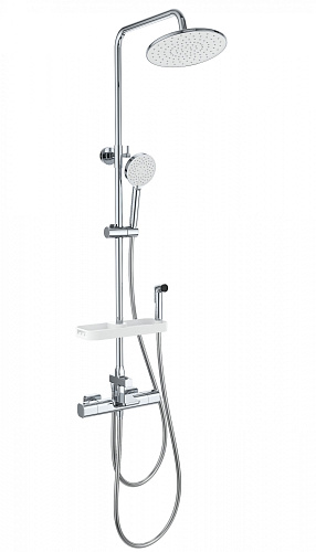 Душевая система Wonzon & Woghand с термостатом, хром (WW-C3017-A1-CR) Душевая система Wonzon & Woghand с термостатом, хром (WW-C3017-A1-CR)