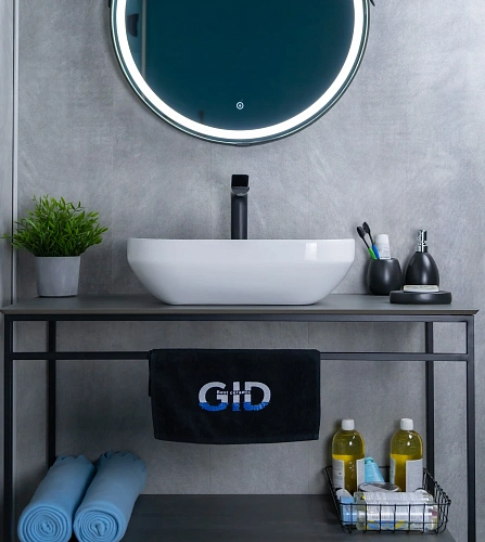 Раковина Gid D1468 51195 накладная белая 50x36x14.5 Раковина Gid D1468 51195 накладная белая 50x36x14.5
