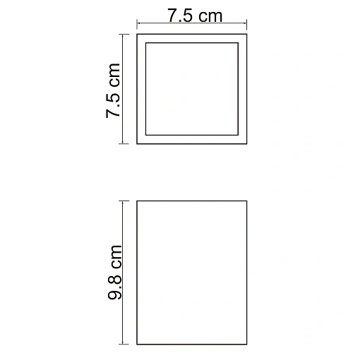 Стакан WasserKRAFT Leine K-3828 белый Стакан WasserKRAFT Leine K-3828 белый