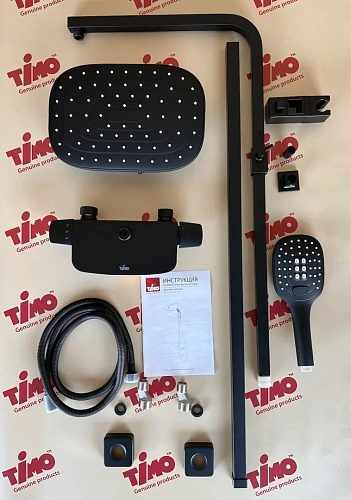 Душевая система Timo Helmi SX-1170/03 черный Душевая система Timo Helmi SX-1170/03 черный
