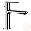 Смеситель для раковины Remer Vanity V12BO, белый матовый