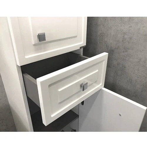 Шкаф-пенал Comforty Феррара-40 00004148010 белый Шкаф-пенал Comforty Феррара-40 00004148010 белый