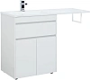 Тумба под раковину Aquanet Токио 68 белый (напольная, 1 ящик, 2 дверцы) 00237746