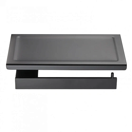 Держатель туалетной бумаги Milacio Ultra (MCU.953.MB) черный матовый Держатель туалетной бумаги Milacio Ultra (MCU.953.MB) черный матовый