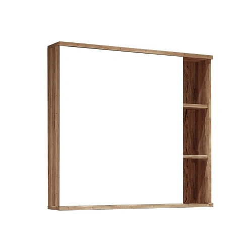 Зеркальный шкаф GROSSMAN ФОРТА-80 см универсальный дуб галифакс 80x70 208002 Зеркальный шкаф GROSSMAN ФОРТА-80 см универсальный дуб галифакс 80x70 208002