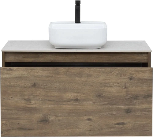 Тумба под раковину Aquanet Nova Lite 100 дуб рустикальный (1 ящик) 00249520 Тумба под раковину Aquanet Nova Lite 100 дуб рустикальный (1 ящик) 00249520