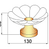 Мыльница Boheme 10203 Мыльница Boheme 10203