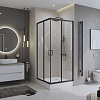Душевой уголок BelBagno UNO-195-A-2-100-C-NERO 1000x1000 мм Душевой уголок BelBagno UNO-195-A-2-100-C-NERO 1000x1000 мм