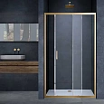 Душевая дверь Vincea Alpha VDS-3AL150CLG, 1500, брашированное золото, стекло прозрачное Душевая дверь Vincea Alpha VDS-3AL150CLG, 1500, брашированное золото, стекло прозрачное