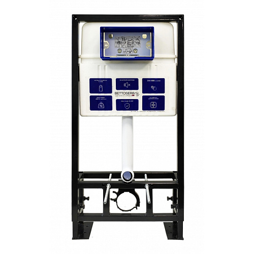 Инсталляция для унитаза BETTOSERB SAVA FREE STANDING SFS40006472 с клавишей смыва SMART хром матовый Инсталляция для унитаза BETTOSERB SAVA FREE STANDING SFS40006472 с клавишей смыва SMART хром матовый