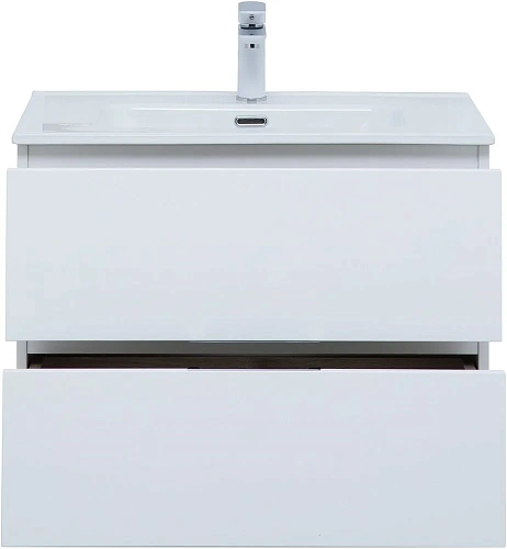 Тумба под раковину Aquanet Алвита New 70 2 ящика, белый матовый 00303909 Тумба под раковину Aquanet Алвита New 70 2 ящика, белый матовый 00303909
