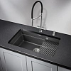 Кухонная мойка Granula KS-7303U, ЧЁРНЫЙ кухонная мойка, кварц 730х450 Кухонная мойка Granula KS-7303U, ЧЁРНЫЙ кухонная мойка, кварц 730х450