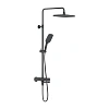 Душевая система Damixa Gala 953810300 с термостом, черный