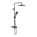 Душевая система Damixa Gala 953810300 с термостом, черный Душевая система Damixa Gala 953810300 с термостом, черный
