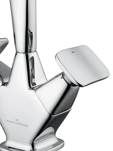 Смеситель для раковины Wonzon & Woghand Shakespeare, хром (WW-651103-CR) Смеситель для раковины Wonzon & Woghand Shakespeare, хром (WW-651103-CR)