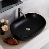 Раковина BelBagno BB1084-H301 600x420x140 черная матовая Раковина BelBagno BB1084-H301 600x420x140 черная матовая