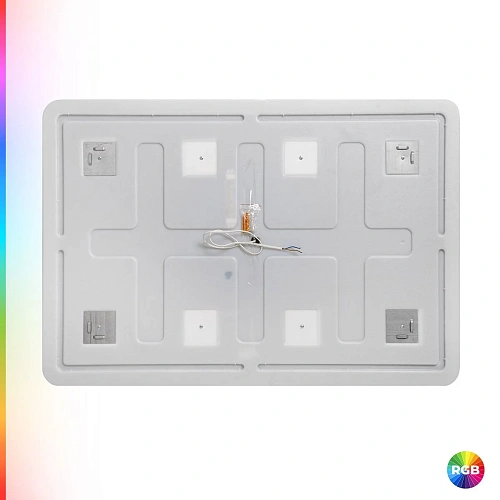 Зеркало CEZARES MULTICOLORE с подсветкой RGB и сенсорным выключателем CZR-SPC-MC-1000-800-RGB-TCH 1000x800x30 Зеркало CEZARES MULTICOLORE с подсветкой RGB и сенсорным выключателем CZR-SPC-MC-1000-800-RGB-TCH 1000x800x30