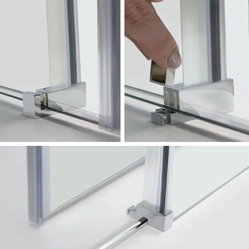 Душевой уголок WasserKRAFT Dinkel 58R36 хром Душевой уголок WasserKRAFT Dinkel 58R36 хром