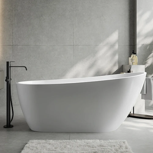 Акриловая ванна ABBER AB9501 белая Акриловая ванна ABBER AB9501 белая