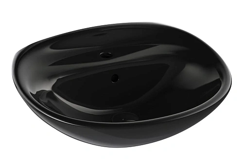 Раковина Gustavsberg Estetic С+ 410360 410360S0 61 x 48.5 см подвесная, покрытие Ceramicplus, цвет ч Раковина Gustavsberg Estetic С+ 410360 410360S0 61 x 48.5 см подвесная, покрытие Ceramicplus, цвет ч