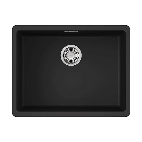 Кухонная мойка Omoikiri Kata 54-U-BL Artgranit/черный 4993410 Кухонная мойка Omoikiri Kata 54-U-BL Artgranit/черный 4993410