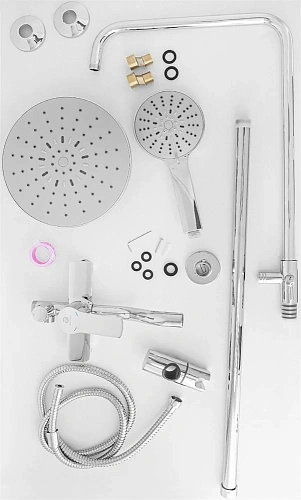 Душевая система STWORKI Брамминг BR-03cr 552685 Душевая система STWORKI Брамминг BR-03cr 552685