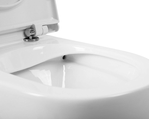 Унитаз напольный BelBagno SFERA-R BB2141CPR/BB902SC безободковый с сиденьем Унитаз напольный BelBagno SFERA-R BB2141CPR/BB902SC безободковый с сиденьем