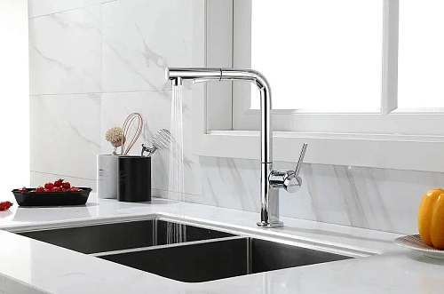 Смеситель для кухни Paulmark Neo хром Ne214419-CR Смеситель для кухни Paulmark Neo хром Ne214419-CR