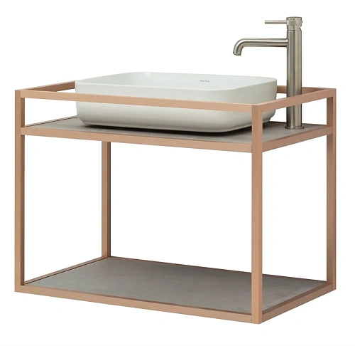 Консоль под раковину Allen Brau Liberty 75 1.33001.60 медь Консоль под раковину Allen Brau Liberty 75 1.33001.60 медь