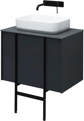 Тумба под раковину Allen Brau Reality 70 1.32004.AM антрацит матовый Тумба под раковину Allen Brau Reality 70 1.32004.AM антрацит матовый