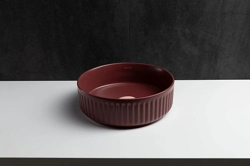 Раковина Allen Brau Fantasy Line 36 4.11032.BD накладная, бордо Раковина Allen Brau Fantasy Line 36 4.11032.BD накладная, бордо