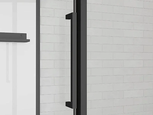 Душевая кабина Ceruttispa AMI120 120x80x210 профиль черный, стекло прозрачное Душевая кабина Ceruttispa AMI120 120x80x210 профиль черный, стекло прозрачное